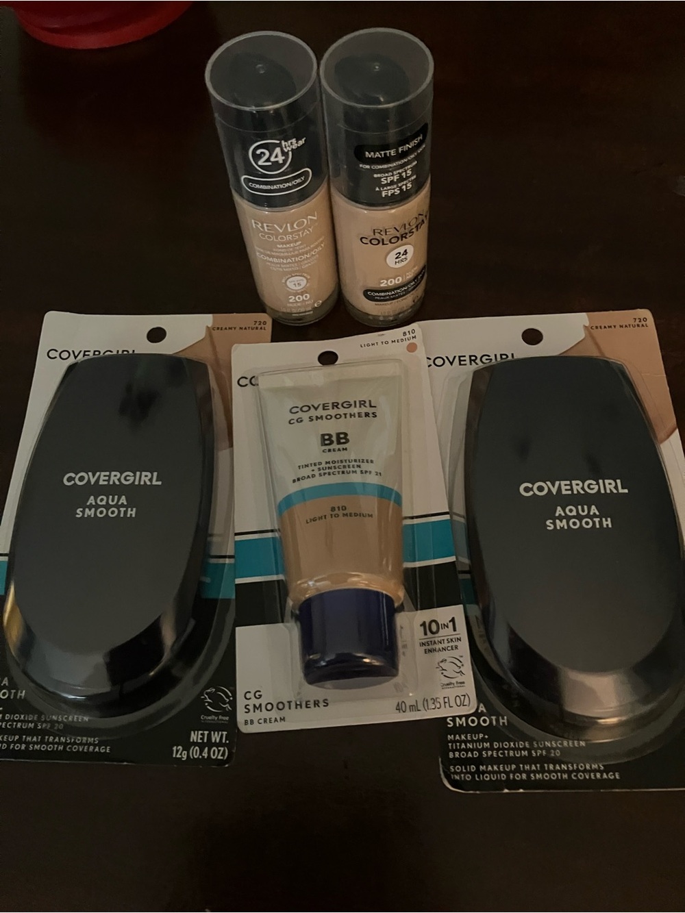 Revlon/Covergirl Foundation bundle